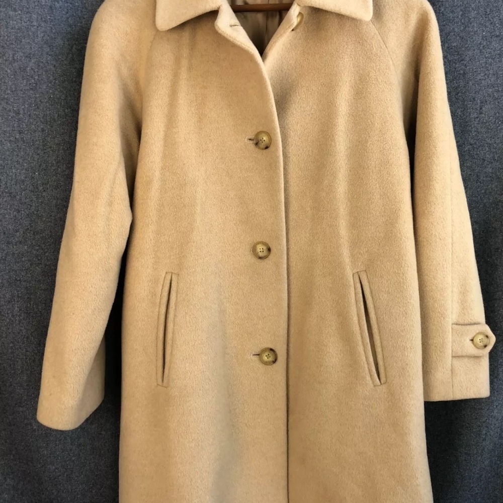 Vintage Larry Levine Camel Hair Coat